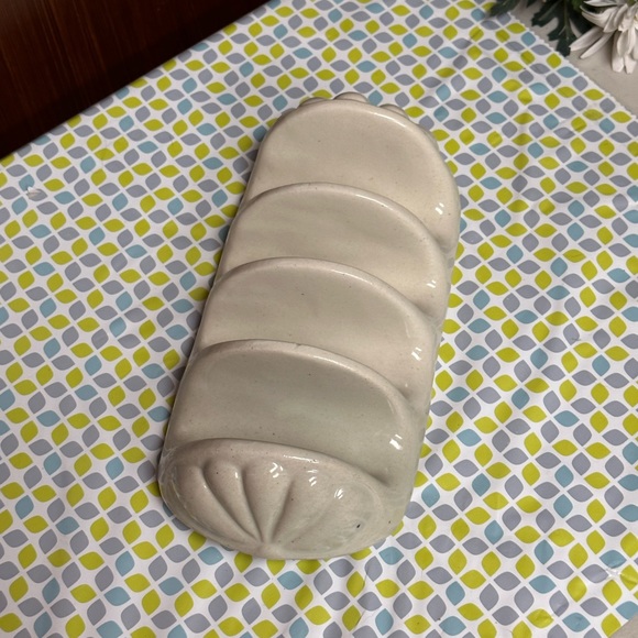Ceramic Taco holder White Vintage Taco Server - Picture 10 of 10
